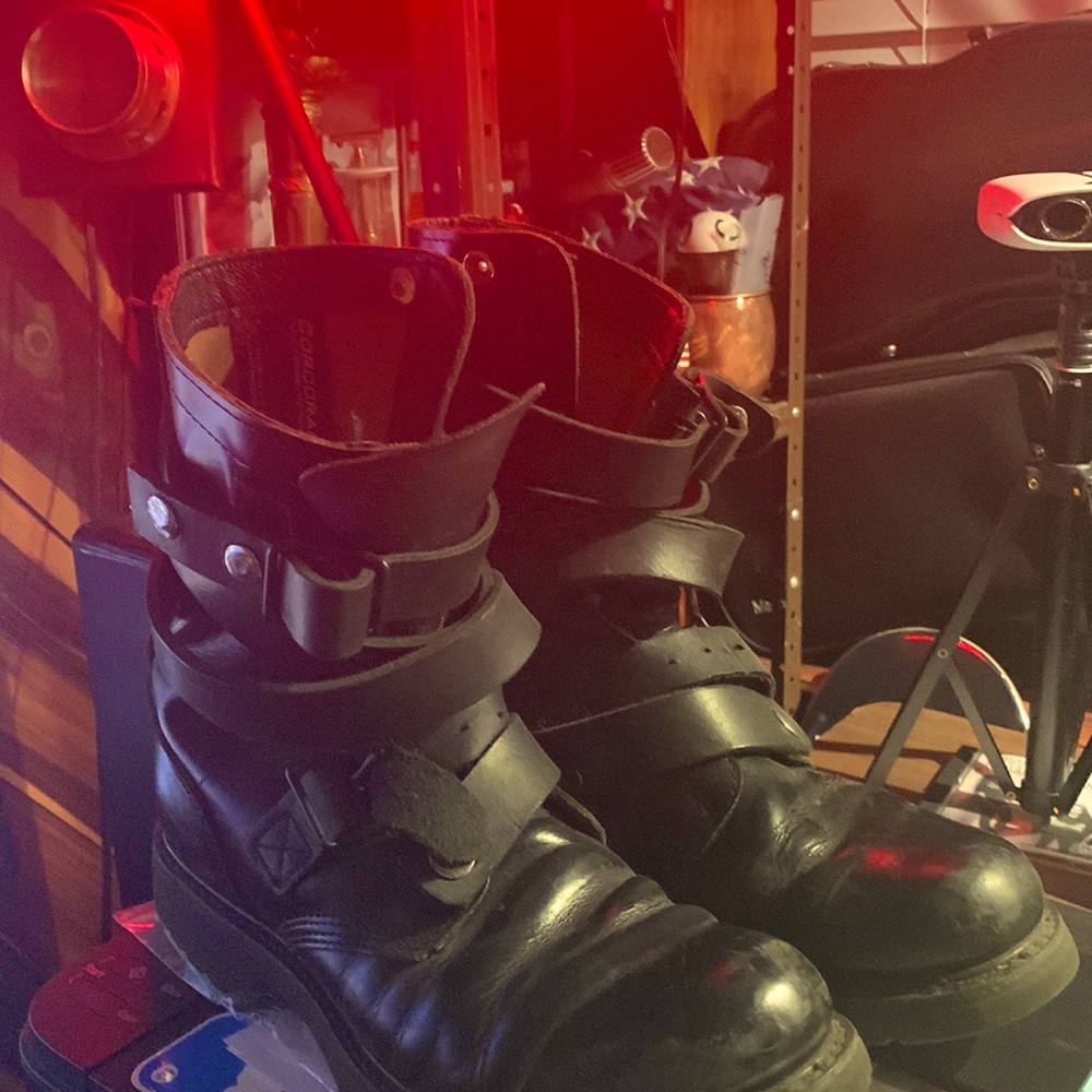 Trash Tanker Combat Boots 10.5 AMAZING UPGRADE Corcoran US Made @cody_cleen